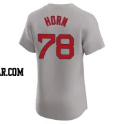 Bailey Horn Men's Boston Red Sox Gray Elite Road Jersey