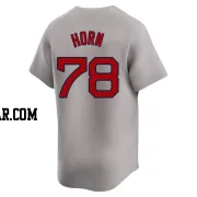 Bailey Horn Men's Boston Red Sox Gray Limited Away Jersey