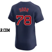 Bailey Horn Men's Boston Red Sox Navy Elite Alternate Jersey