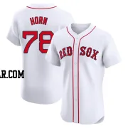 Bailey Horn Men's Boston Red Sox White Elite Home Jersey