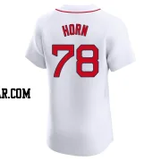 Bailey Horn Men's Boston Red Sox White Elite Home Jersey