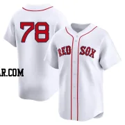 Bailey Horn Men's Boston Red Sox White Limited 2nd Home Jersey