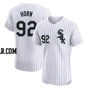 Bailey Horn Men's Chicago White Sox White Elite Home Jersey