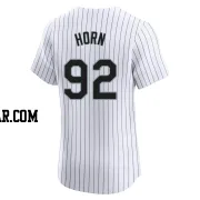 Bailey Horn Men's Chicago White Sox White Elite Home Jersey