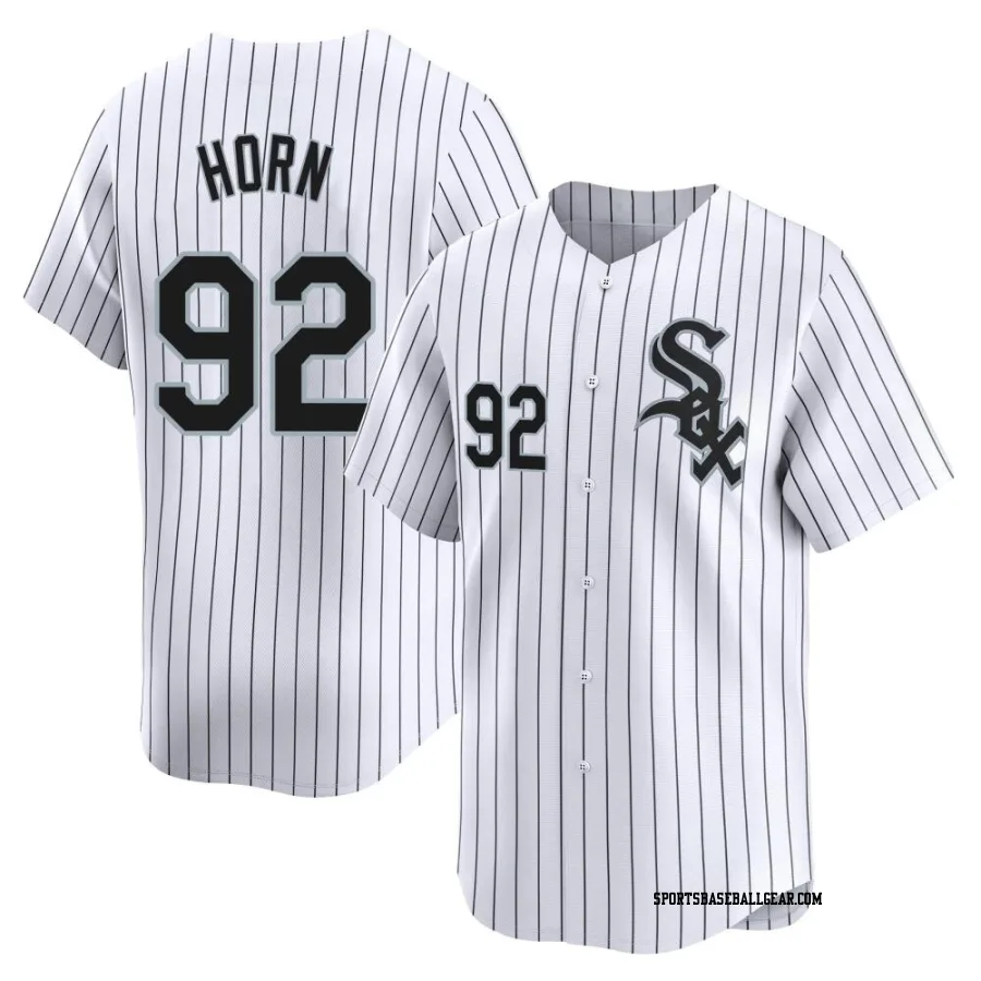 Bailey Horn Men's Chicago White Sox White Limited Home Jersey