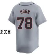 Bailey Horn Men's Detroit Tigers Gray Limited Road Jersey