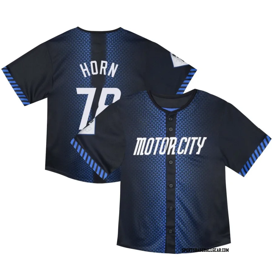 Bailey Horn Toddler Detroit Tigers Blue Limited & Preschool 2024 City Connect Jersey