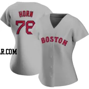 Bailey Horn Women's Boston Red Sox Gray Authentic Road Jersey