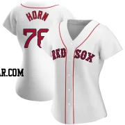 Bailey Horn Women's Boston Red Sox White Authentic Home Jersey