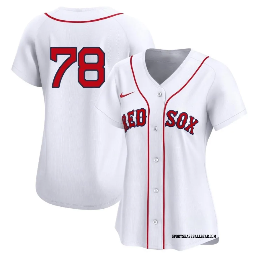 Bailey Horn Women's Boston Red Sox White Limited 2nd Home Jersey