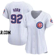 Bailey Horn Women's Chicago Cubs White Limited Home Jersey