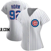 Bailey Horn Women's Chicago Cubs White Replica Home Jersey