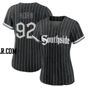 Bailey Horn Women's Chicago White Sox Black Authentic 2021 City Connect Jersey