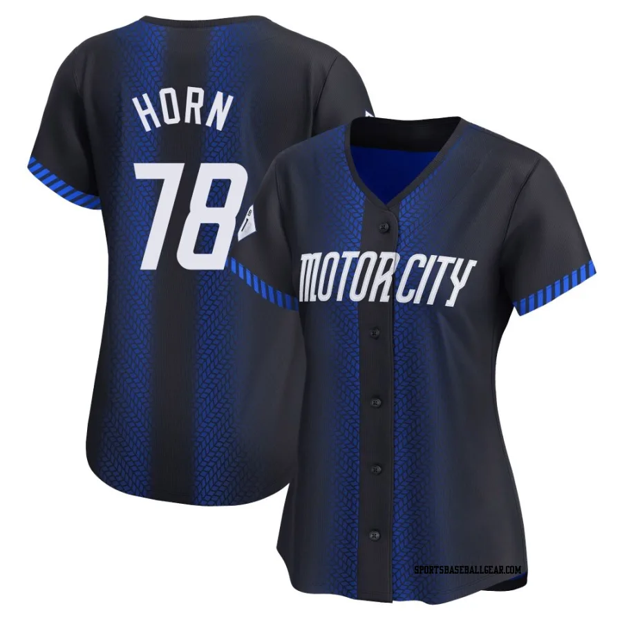 Bailey Horn Women's Detroit Tigers Blue Limited 2024 City Connect Jersey