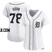 Bailey Horn Women's Detroit Tigers White Limited Home Jersey