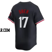 Bailey Ober Men's Minnesota Twins Navy Limited Alternate Jersey