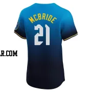 Bake Mcbride Men's Philadelphia Phillies Blue Elite 2024 City Connect Jersey