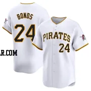 Barry Bonds Men's Pittsburgh Pirates White Limited Home Jersey