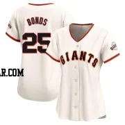 Barry Bonds Women's San Francisco Giants Cream Limited Home Jersey