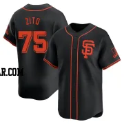 Barry Zito Men's San Francisco Giants Black Limited Alternate Jersey