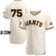 Barry Zito Men's San Francisco Giants Cream Authentic Home Jersey