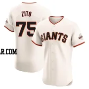 Barry Zito Men's San Francisco Giants Cream Elite Home Jersey