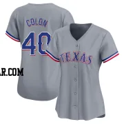 Bartolo Colon Women's Texas Rangers Gray Limited Away Jersey