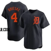 Beau Brieske Men's Detroit Tigers Navy Limited Alternate Jersey