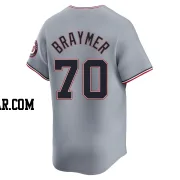 Ben Braymer Men's Washington Nationals Gray Limited Road Jersey