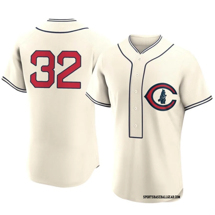 Ben Brown Men's Chicago Cubs Cream Authentic 2022 Field Of Dreams Jersey