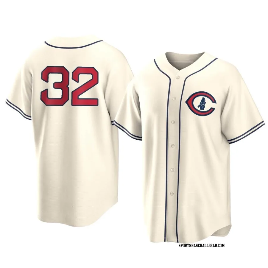 Ben Brown Men's Chicago Cubs Cream Replica 2022 Field Of Dreams Jersey