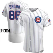 Ben Brown Men's Chicago Cubs White Authentic Home Jersey