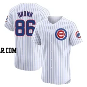 Ben Brown Men's Chicago Cubs White Elite Home Jersey