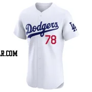 Ben Casparius Men's Los Angeles Dodgers White Elite Home Jersey