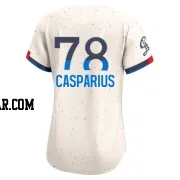 Ben Casparius Women's Los Angeles Dodgers Cream Limited 2024 City Connect Jersey