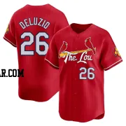 Ben DeLuzio Men's St. Louis Cardinals Red Limited 2024 City Connect Jersey