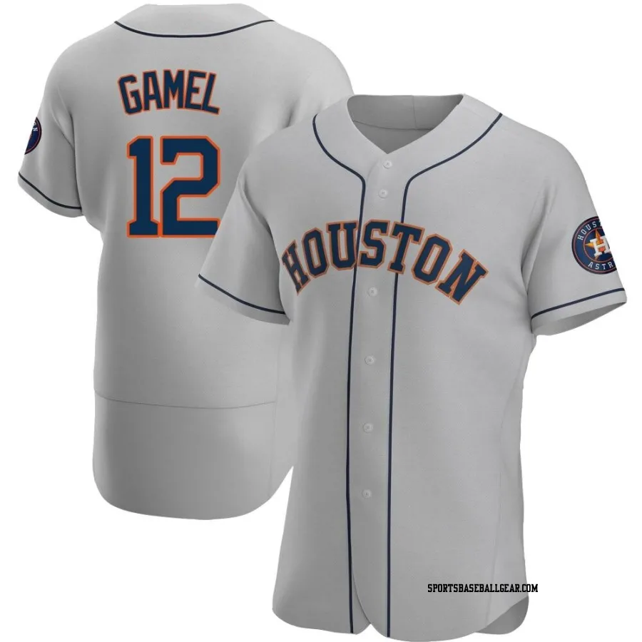 Ben Gamel Men's Houston Astros Gray Game Road Authentic Jersey