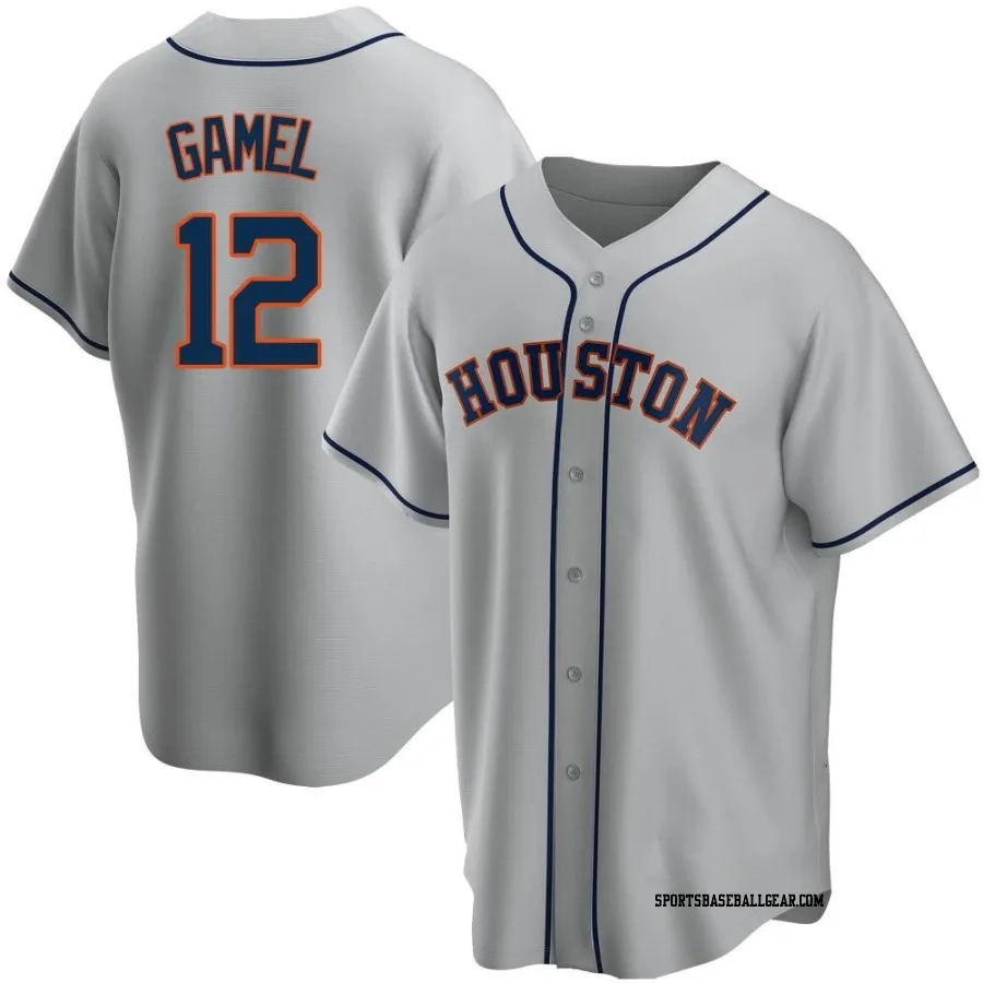 Ben Gamel Men's Houston Astros Gray Game Road Replica Jersey