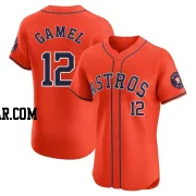 Ben Gamel Men's Houston Astros Orange Elite Alternate Vapor Premier Jersey