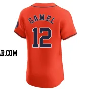 Ben Gamel Men's Houston Astros Orange Elite Alternate Vapor Premier Jersey