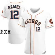 Ben Gamel Men's Houston Astros White Game Home Authentic Jersey