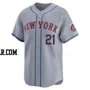 Ben Gamel Men's New York Mets Gray Limited Away Jersey