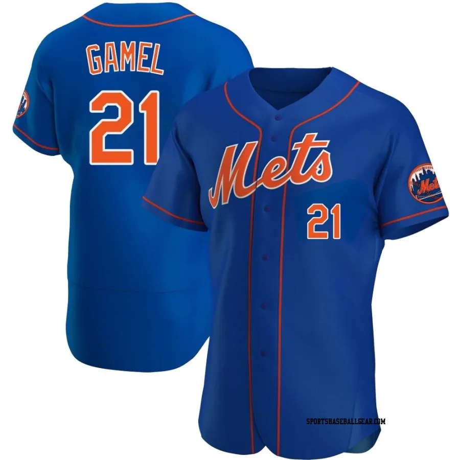 Ben Gamel Men's New York Mets Royal Game Alternate Authentic Jersey