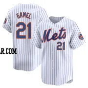 Ben Gamel Men's New York Mets White Limited Home Jersey