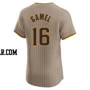 Ben Gamel Men's San Diego Padres Brown Elite Alternate Jersey