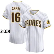 Ben Gamel Men's San Diego Padres White Elite Home Jersey