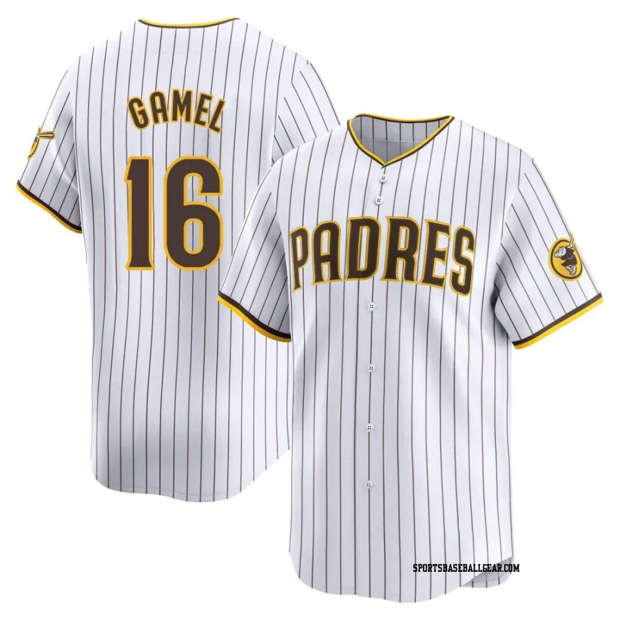 Ben Gamel Men's San Diego Padres White Limited Home Jersey