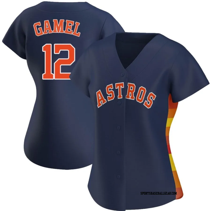 Ben Gamel Women's Houston Astros Navy Game Alternate Authentic Jersey