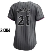 Ben Gamel Women's New York Mets Limited Graphite 2024 City Connect Jersey