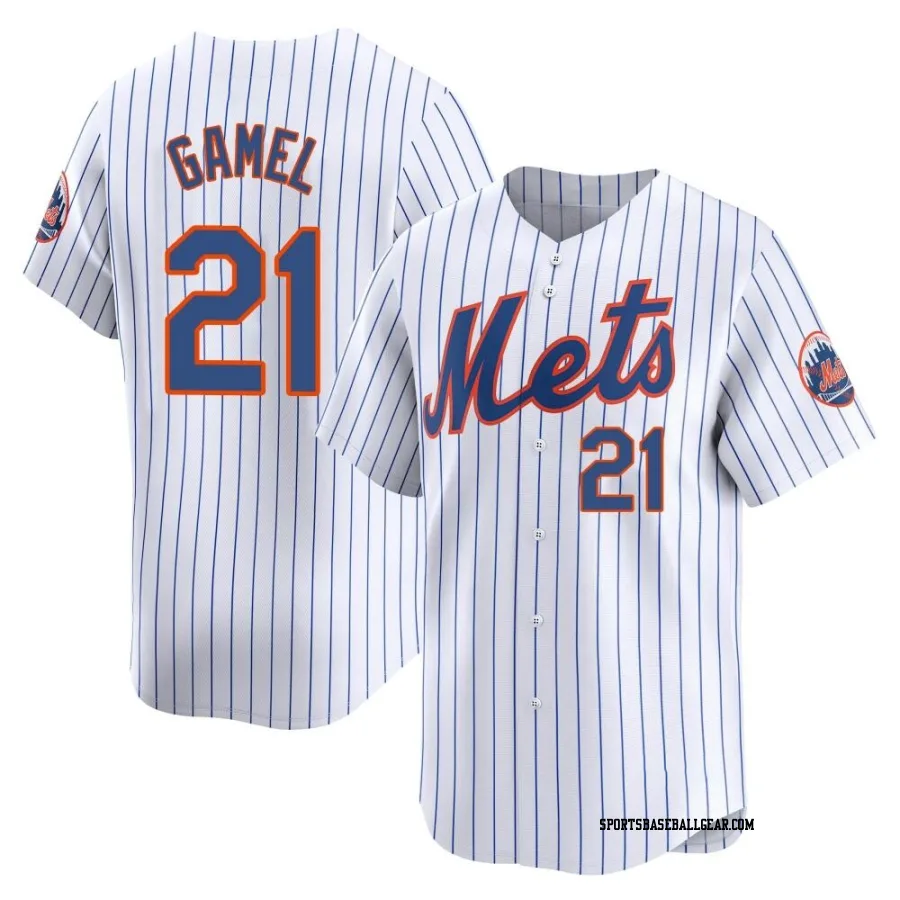 Ben Gamel Youth New York Mets White Limited Home Jersey